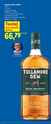 Whisky Tullamore Dew promocja w Lidl