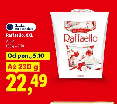 Praliny Raffaello XXL promocja w Lidl