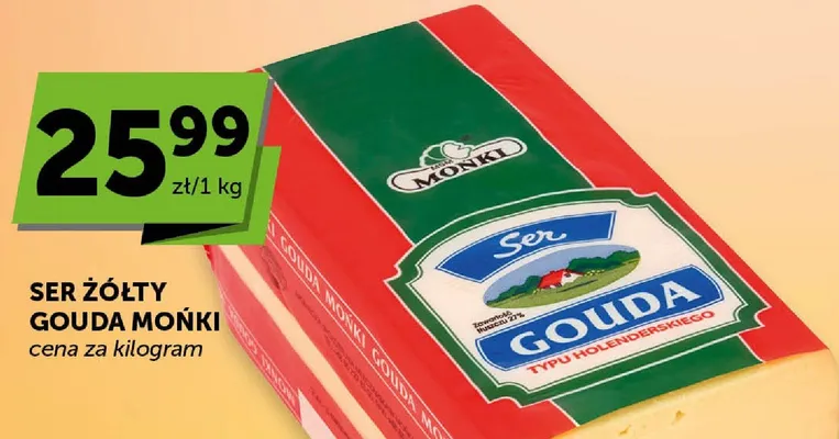 Ser żółty gouda promocja w ABC