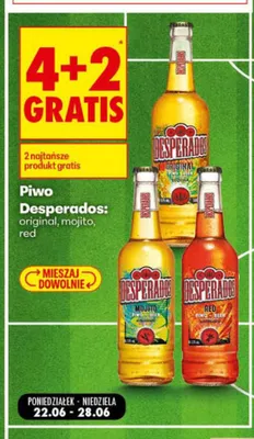 Piwo Desperados Red promocja w Biedronka
