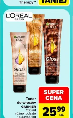 Toner do włosów Garnier promocja w Carrefour Market