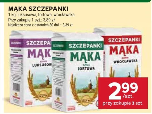 Mąka luksusowa, tortowa, wrocławska promocja w Stokrotka