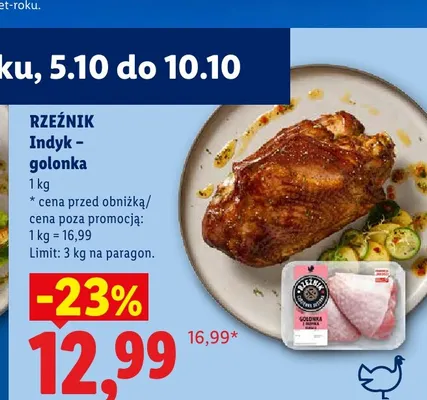 Golonka z indyka Rzeźnik promocja w Lidl