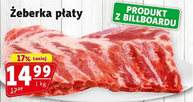 Żeberka płaty promocja w Prim Market