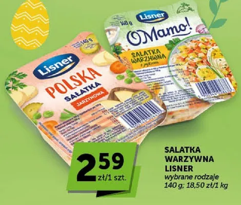 Sałatka warzywna wybrane rodzaje promocja w ABC