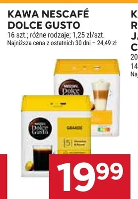 Kawa Nescafé Dolce Gusto Grande promocja w Stokrotka