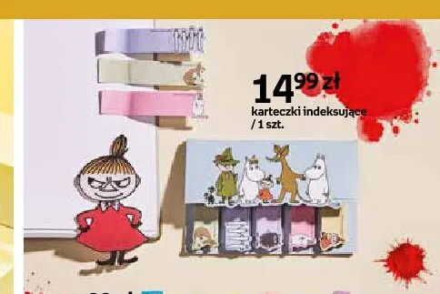 Karteczki indeksujące Peanuts promocja w Empik