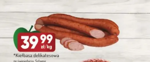 Kiełbasa delikatesowa ze świniobicia Szlagor promocja w Avita