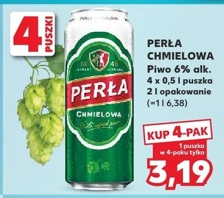 Piwo chmielowa promocja w Kaufland