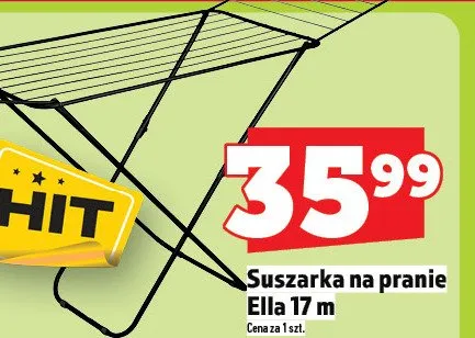 Suszarka na pranie Ella 17m promocja w TOPAZ