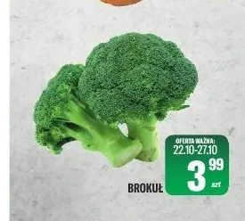 Brokuł promocja w Tomi Markt
