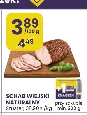 Schab wiejski naturalny Szuster promocja w Stokrotka
