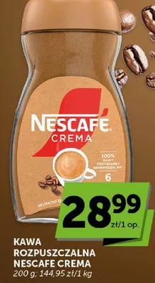Kawa rozpuszczalna Nescafé Crema promocja w Euro Sklep