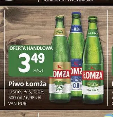 Piwo Łomża promocja w Marketvita