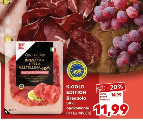 Bresaola promocja w Kaufland