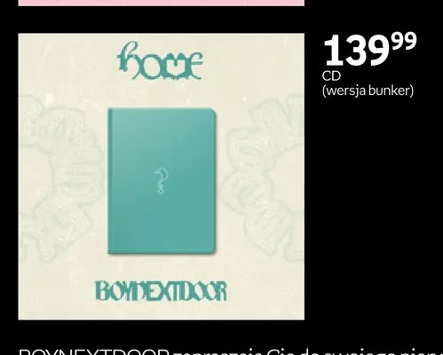 Płyta CD Boynextdoor Home wersja Bunker promocja w Empik