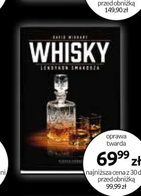 Książka Whisky. Poradnik smakosza promocja w Empik