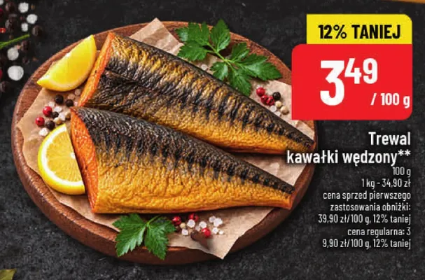 Trewal kawałki wędzony promocja w POLOmarket