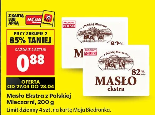 Od poniedziałku, strona 0 promocja w Biedronka