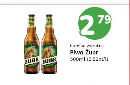 Piwo Żubr promocja w Limonka