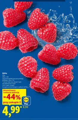 Maliny promocja w Lidl