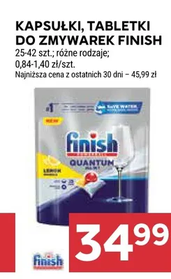 Kapsułki do zmywarek Finish Quantum promocja w Stokrotka