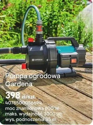 Pompa ogrodowa promocja w Castorama
