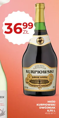 Miód pitny Dwójniak Kurpiowski Apis promocja w Duży Ben