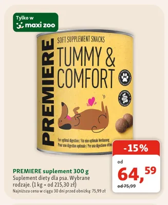 Suplement Premiere promocja w MAXI ZOO