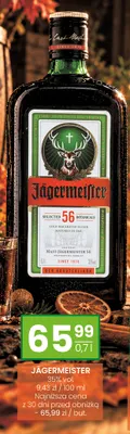 Likier ziołowy Jägermeister promocja w Twój Market