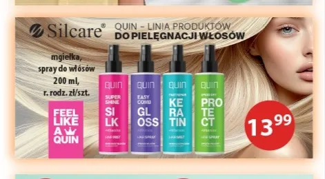 Mgiełka do włosów Silcare Quin promocja w Drogerie Laboo