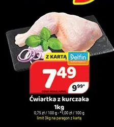 Ćwiartka z kurczaka promocja w Delfin