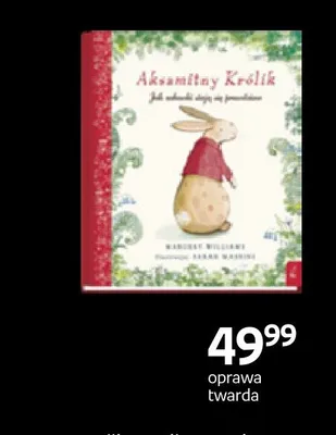 Książka Aksamitny Królik oprawa twarda promocja w Empik