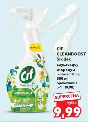 Środek czyszczący Cleanboost w sprayu różne rodzaje promocja w Kaufland
