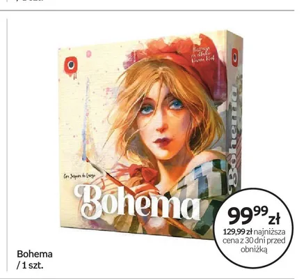 Gra planszowa Bohema promocja w Empik