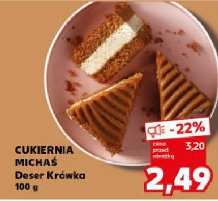 Deser Krówka promocja w Kaufland