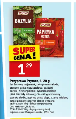 Przyprawa Prymat zioła prowansalskie promocja w Twój Market
