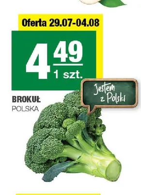 Brokuł polski promocja w SPAR