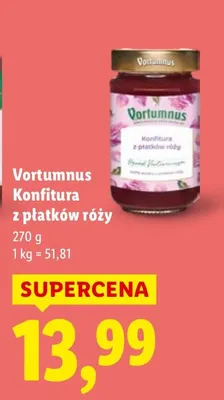 Konfitura z płatków róży promocja w Lidl