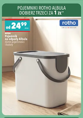 Pojemnik na odpady Rotho Albula promocja w Biedronka