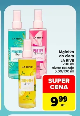 Mgiełka do ciała La Rive promocja w Carrefour