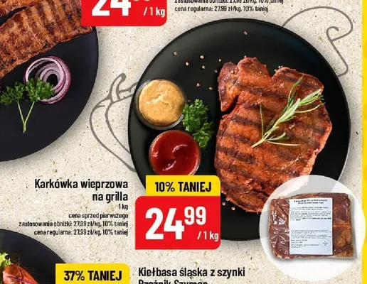 Karkówka wieprzowa na grilla promocja w POLOmarket