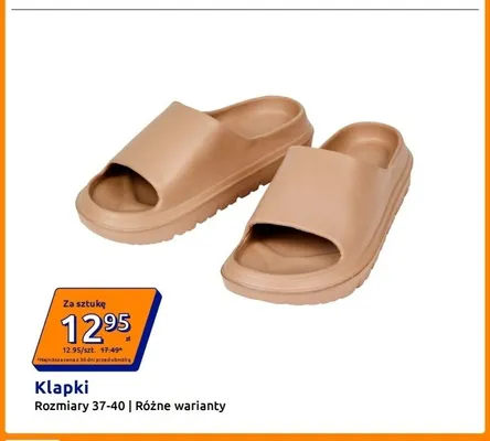 Klapki promocja w Action