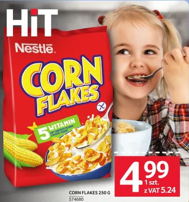 Płatki Corn Flakes Nestlé 250 g promocja w Selgros