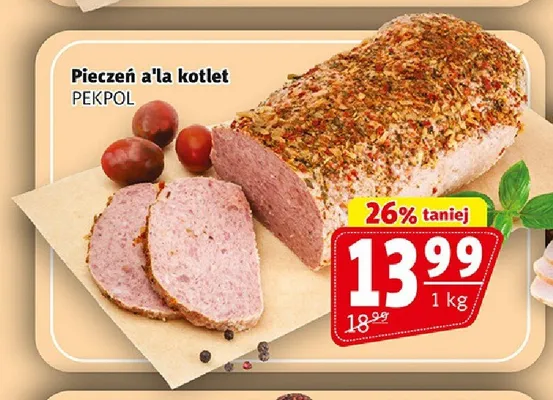 Pieczeń a'la kotlet Pekpol promocja w Prim Market