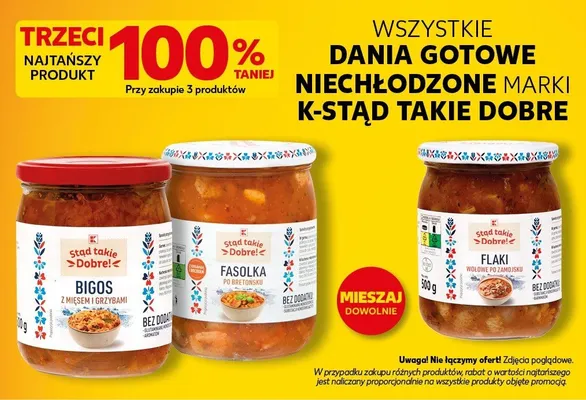 Dania gotowe niechłodzone flaki wołowe promocja w Kaufland