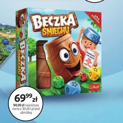 Gra Beczka Śmiechu Trefl promocja w Dzień Dziecka
