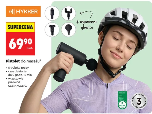 Pistolet do masażu promocja w Biedronka