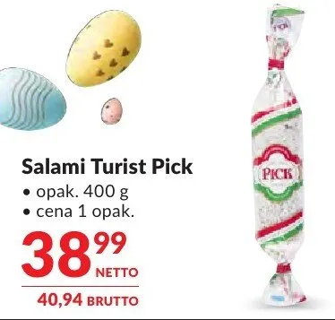 Salami Salami Turist Pick promocja w Makro