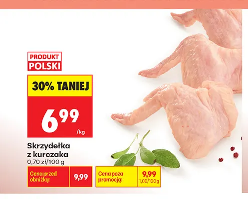 Skrzydełka z kurczaka promocja w Biedronka